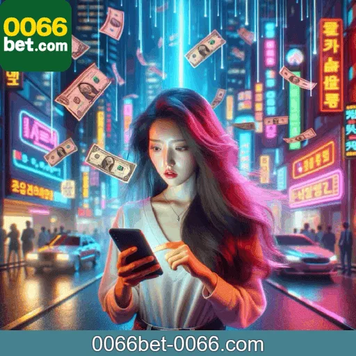 Imagem promovendo o canal oficial da 0066BET no Telegram